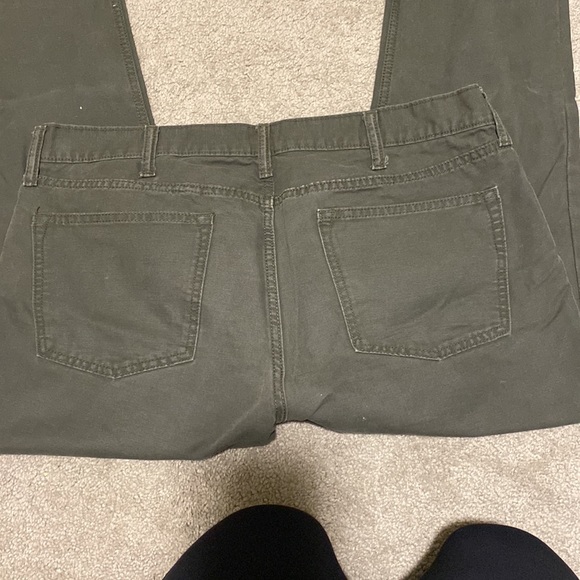 Men’s Olive Pants - Picture 3 of 3
